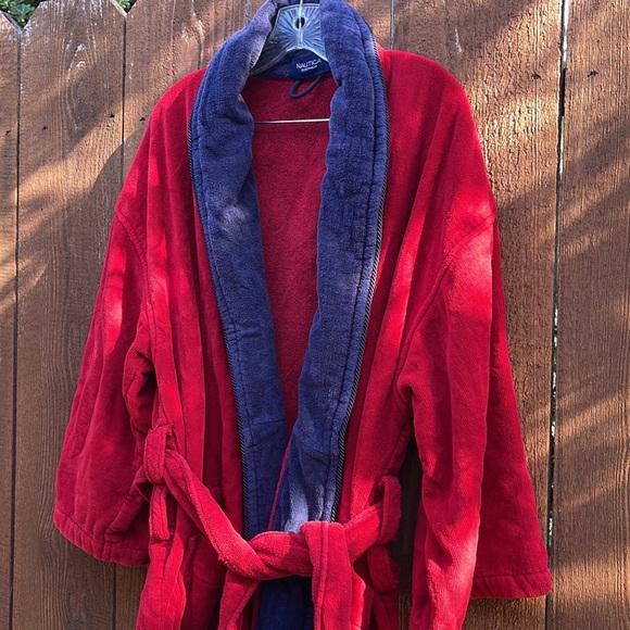 Nautica Men’s Cotton Robe - Picture 3 of 5